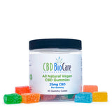 All Natural 25mg CBD Gummies