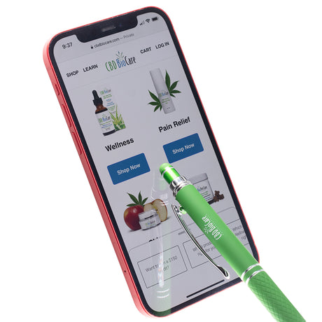 CBD BioCare Ink Pen With Stylus