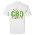 CBD BioCare T-Shirt - Ask Me How CBD Changed My Life